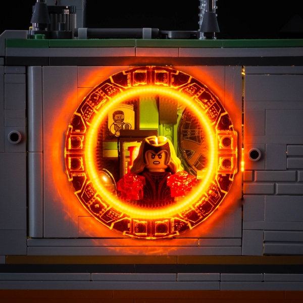LED-Beleuchtung-Set für LEGO® Sanctum Santorum #76218